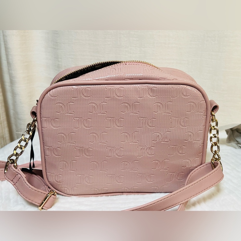 Juicy Couture Los Angeles NWT Beautiful Mauve Camera Crossbody Bag Purse (P078) - Picture 2 of 8